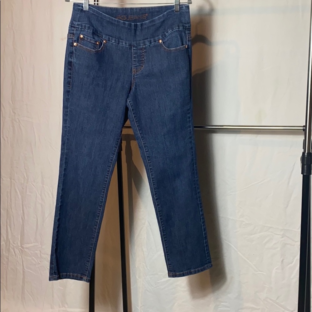 Jag Jeans High rise slim leg pull on Size 10P